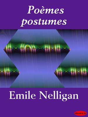 cover image of Poèmes postumes